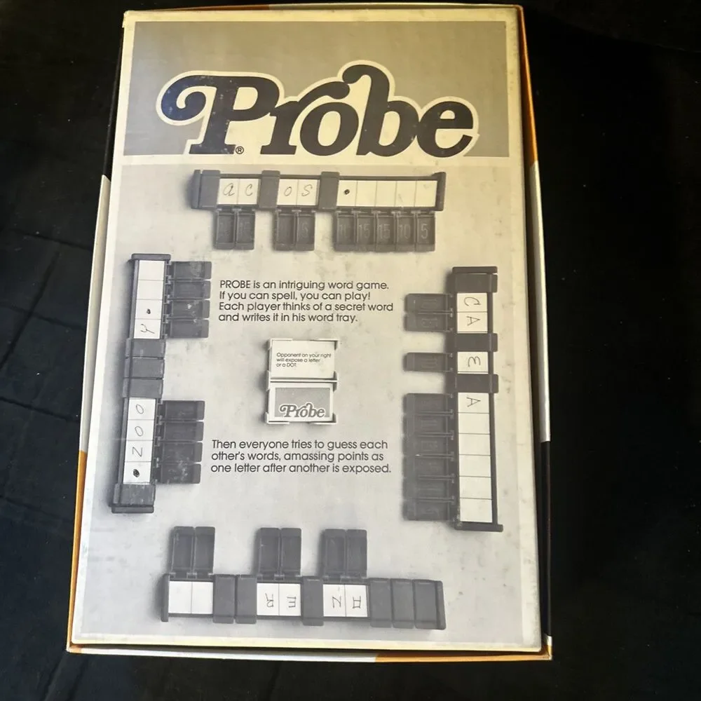 Vintage 1976 Parker Brothers Probe board game - 100% complete